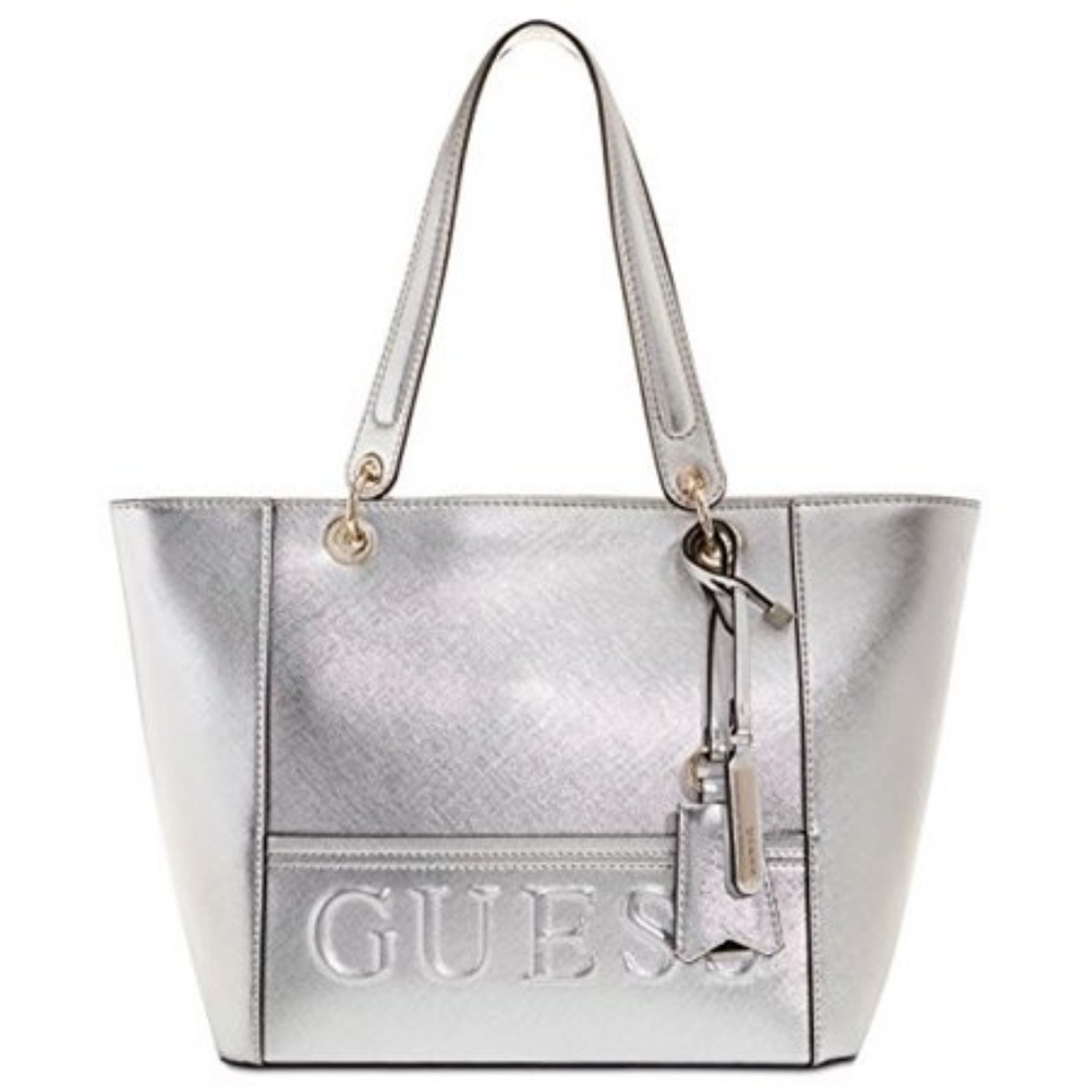 GUESS Kamryn Metallic Tote
